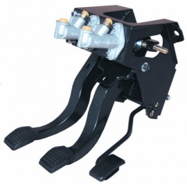 RALLY DESIGN Escort MK2 C/Clutch Balance Bar Pedal Box - NEW Pressed Pedals