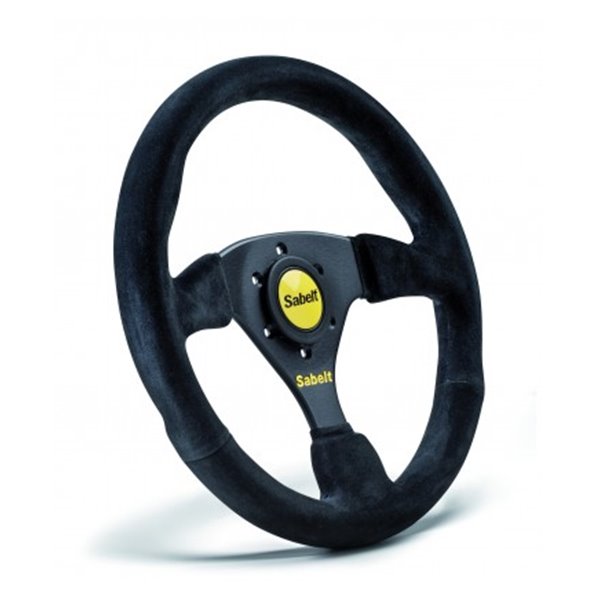 SABELT SW-633 steering wheel mocca leather 350mm/straight