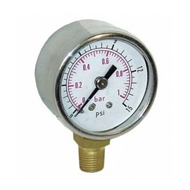 FSE fuel pressure gauge 1/8 NPT