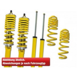 Coilover kit suspension VW Golf 7 AU year from 2012 with 50 mm strut, multilink rear axle
