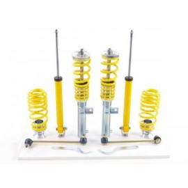 FK hardness adjustable Coilover kit Audi A3 Cabriolet year 2008-2013 with 50 mm strut