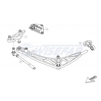 BMW E46 M FD LOCK KIT WITH EXTRA LIGHT ARMS
