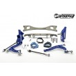 NISSAN S-CHASSIS LOCK KIT WITH RACK RELOCATION KIT FOR S13 HUBS
