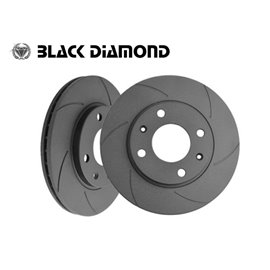 Bmw 3 Series  (E46) 318 d  Rear Disc (Solid Disc)  9/01 - Rear-Steel  6 slotted