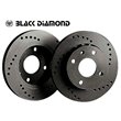Honda Accord  (Coupe) 2.0 16v  (CC1) Rear Disc  1/92-7/94 Rear-Steel  Cross drilled