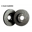 Honda Accord  (Coupe) 3.0 V6 24v Vtec  (CG2) Rear Disc  7/98-03 Rear-Steel  Combi drilled / slotted