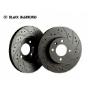 Nissan QX All Models  Rear Disc  3/95-2/00 Rear-Steel  Combi drilled / slotted