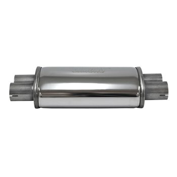 Silencer stainless steel "DUO 51"