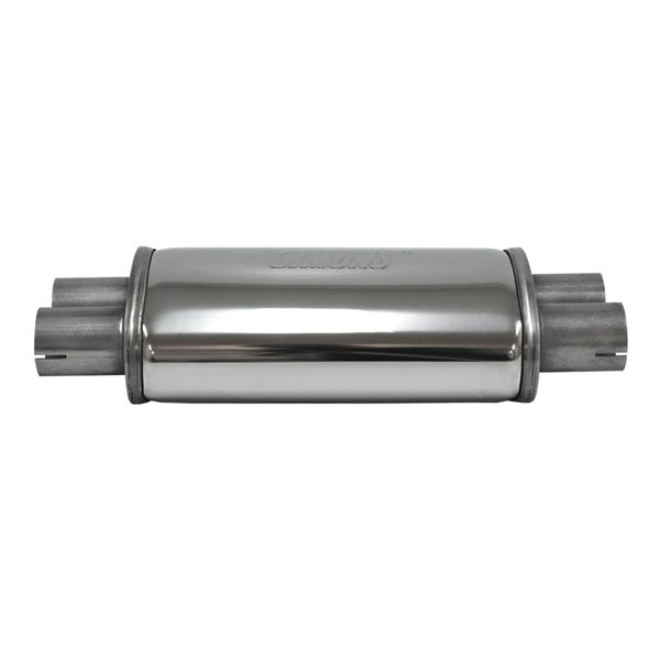 Silencer stainless steel "DUO 51"