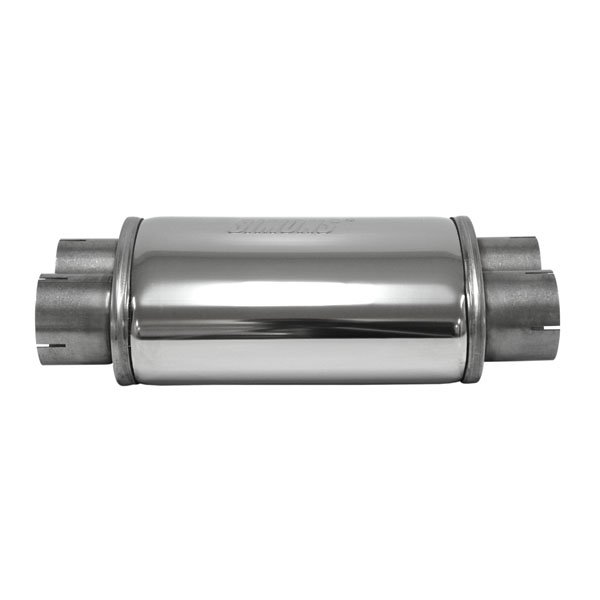 Silencer stainless steel "DUO 76"