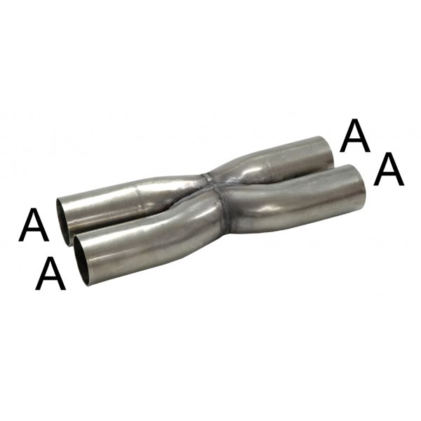 X pipe A 76 stainless steel