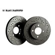 Daewoo Korando All Models  Rear Disc  99-05 Rear-Steel  Combi drilled / slotted