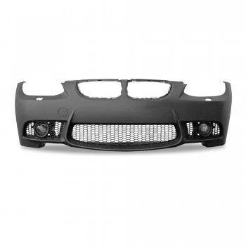 BMW 3er E92 Coup?? year 9.2006 - 2009 and E93 Cabrio year 3.2007 Front bumper in sports design with fog light covers
