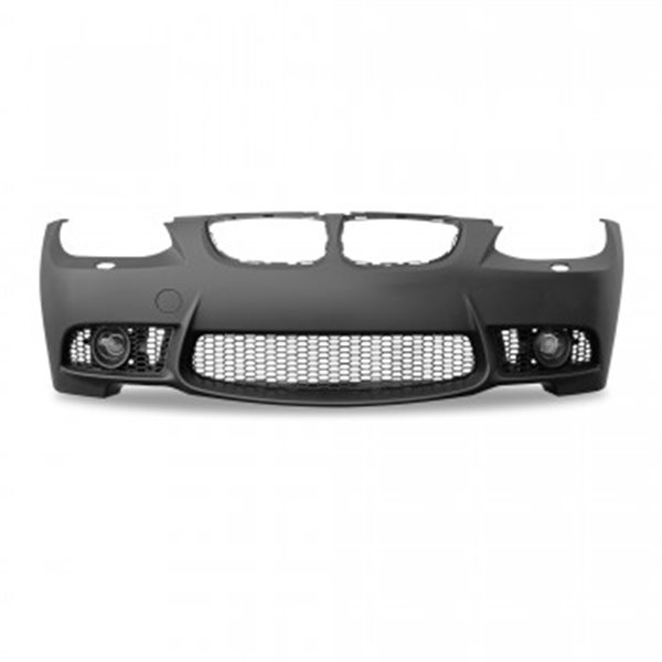 BMW 3er E92 Coup?? year 9.2006 - 2009 and E93 Cabrio year 3.2007 Front bumper in sports design with fog light covers