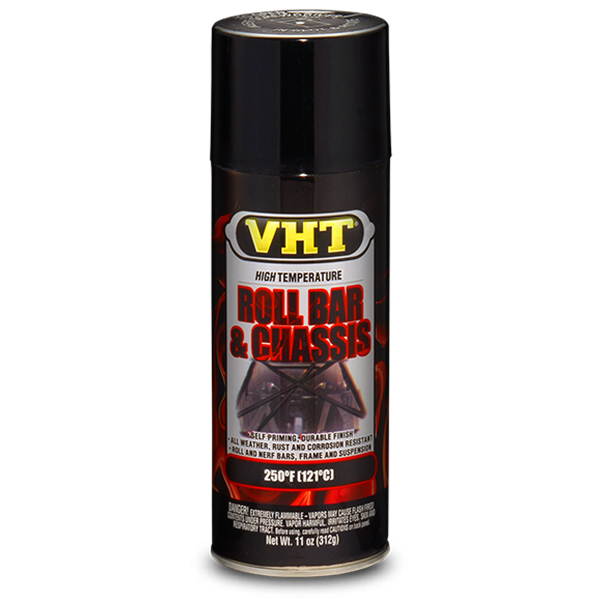 VHT Roll Bar & Chassis Paint Gloss Black 310ml