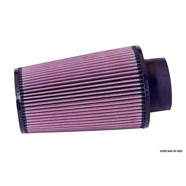 K&N RE-0920 Universal Clamp-On Air Filter