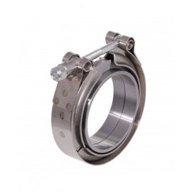 V-BAND clamp 2,5" stainless steel /w flanges