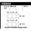 HAWK HB802W.661 brake pad sets DCT-30
