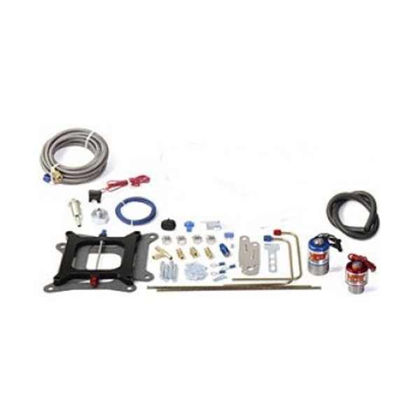 NOS 02001NB NOS "CHEATER" FITS HOLLEY 4-BBL / CARTER AFB NOS "Cheater" series Nitrous System, fits Holley 4150 and Carter AFB (l