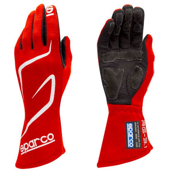 SPARCO Land RG-3 gloves red size 10