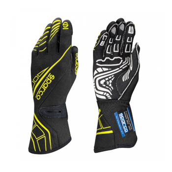 SPARCO LAP RG-5 gloves black yellow FLUO size 12