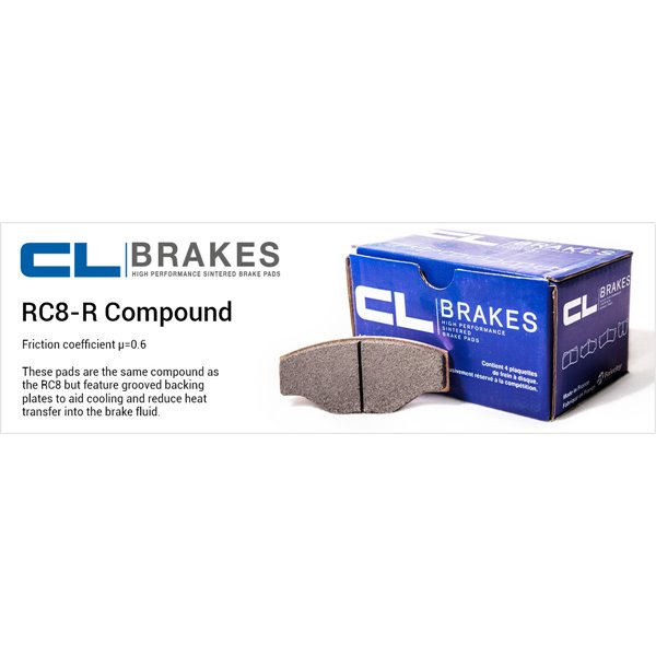 CL Brakes brake pad set 5001W43T14 RC8-R