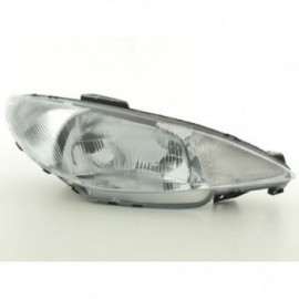 Spare parts headlight right Peugeot 206 Yr. 98-03