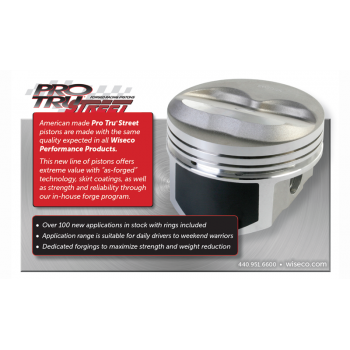 Wiseco Piston Kit CHEVY BB 572 PROTRU 1.465 (5088AS)