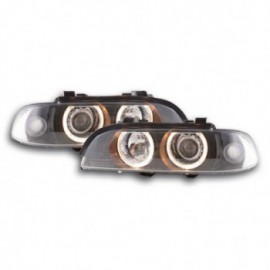 Angel Eye headlight  BMW serie 5 type E39 Yr. 95-00 black