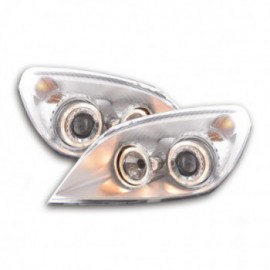 Angel Eye headlight  Opel Astra H Yr. 04-10 chrome
