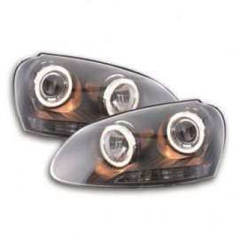Angel Eye headlight  VW Golf 5 type 1K Yr. 03-08 black