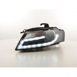 Daytime running lights headlight Xenon Daylight Audi A4 B8 8K Yr. 07-11 black