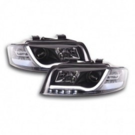 Daylight headlight  Set with DRL Audi A4 type 8E Yr. 01-04 black