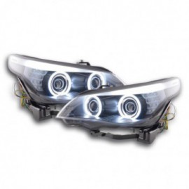 Angel Eye headlight  CCFL Xenon BMW serie 5 E60/E61 Yr. 05-08 black