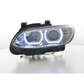headlights Xenon Daylight LED daytime running light BMW series 3 E92/E93 Yr. 06-10 chrome