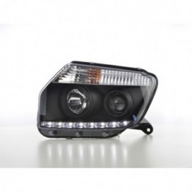 Daylight headlights for Dacia Duster from 2014 on in black
