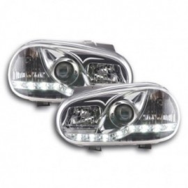 Daytime running lights headlight Daylight VW Golf 4 Yr. 97-03 chrome