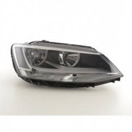 Spare parts headlight right VW Jetta 6 Yr. from 2010 black