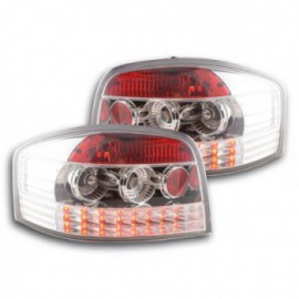 Led Taillights Audi A3 type 8P Yr. 03-05 chrome