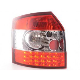 Led Taillights Audi A4 Avant type 8E 01-02 clear/red