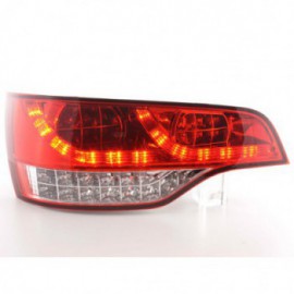 Led Taillights Audi Q7 type 4L Yr. 06- clear/red