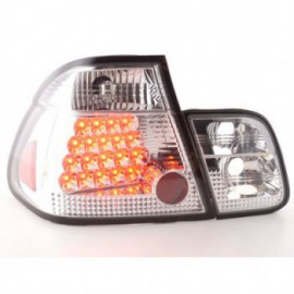 Led Taillights BMW serie 3 saloon type E46 Yr. 98-01 chrome