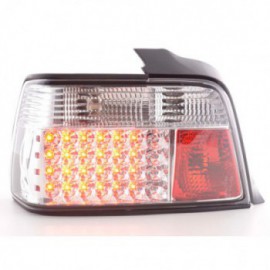 Led Taillights BMW serie 3 saloon type E36 Yr. 91-98 chrome