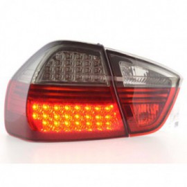 Led Taillights BMW serie 3 saloon type E90 Yr. 05-08 black/red