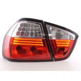 Led Taillights BMW serie 3 saloon type E90 Yr. 05-08 clear/red