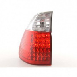 Led Taillights BMW X5 type E53 Yr. 04- clear/red