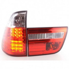 Led Taillights BMW X5 type E53 Yr. 98-02 clear/red
