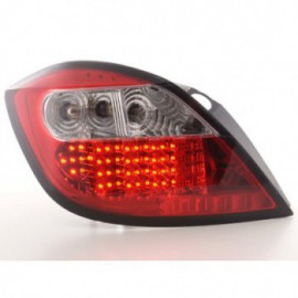 Led Taillights Opel Astra H 5-dr Yr. 04- clear/red