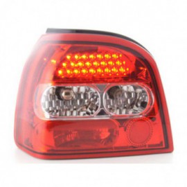 Led Rear lights VW Golf 3 type 1HXO Yr. 92-97 clear/red