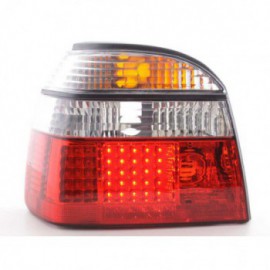 Led Rear lights VW Golf 3 type 1HXO Yr. 92-97 clear/red